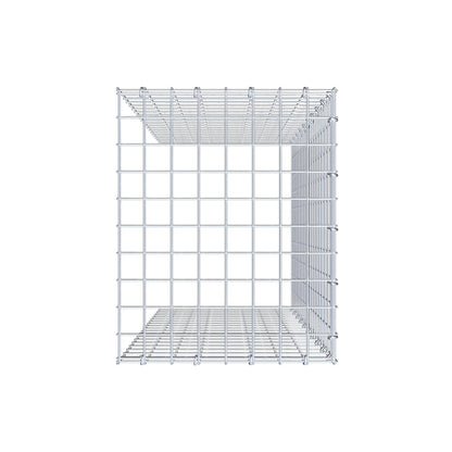 Gabião Tipo 4 100 cm x 40 cm x 50 cm (C x A x P), malhagem 5 cm x 5 cm, anel C