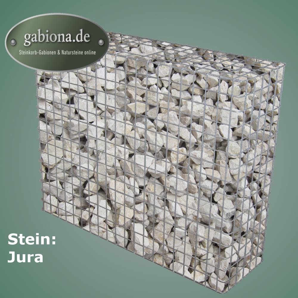 Gabião galvanizado a quente 102 cm x 82 cm x 32 cm, malhagem 5 cm x 5 cm, totalmente soldado