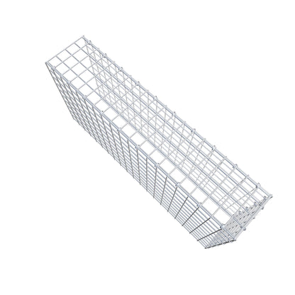 Fourche rapportée type 4 100 cm x 50 cm x 20 cm (L x H x P), mailles 5 cm x 5 cm, anneau C