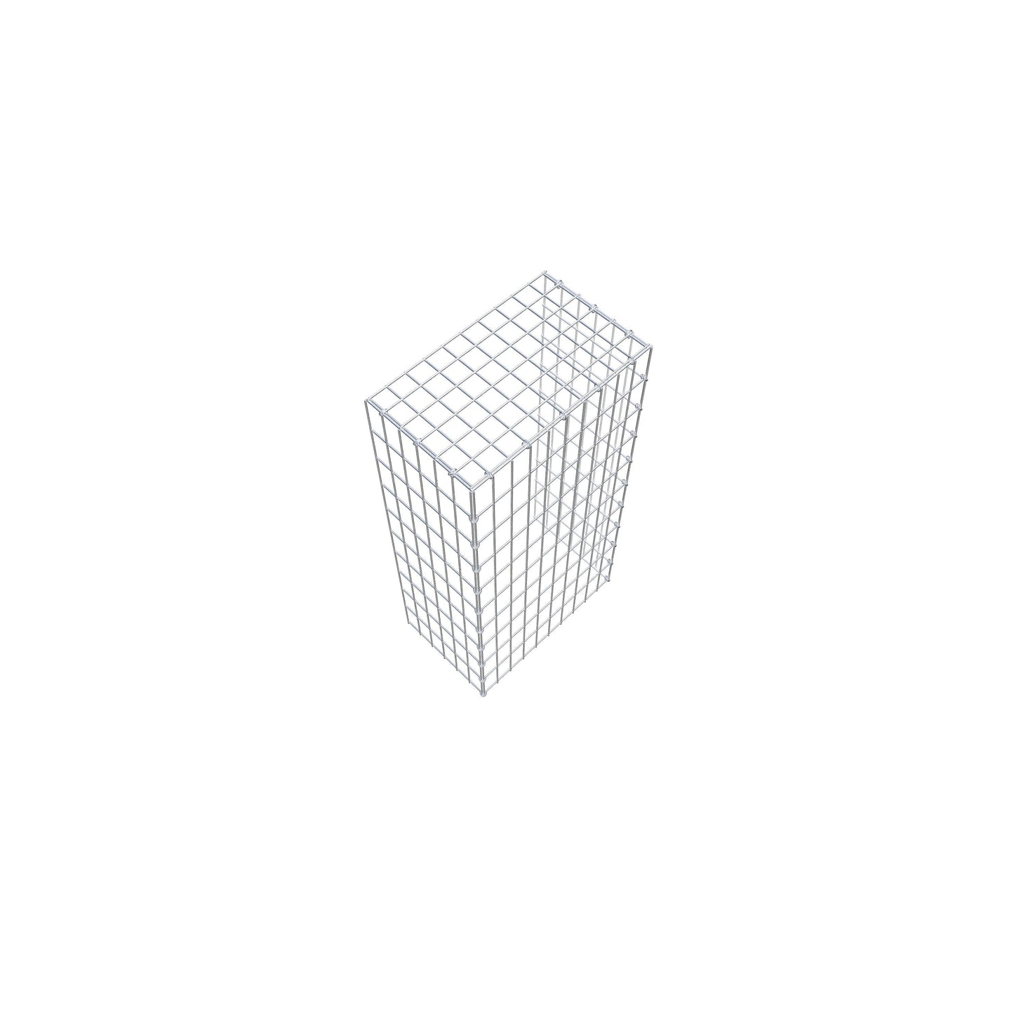 Opzetpaal type 4 100 cm x 30 cm x 50 cm (L x H x D), maaswijdte 5 cm x 10 cm, C-ring