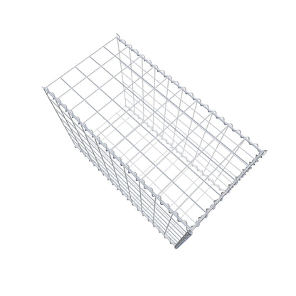 Gavión complementario tipo 2 100 cm x 70 cm x 50 cm (L x A x P), luz de malla 10 cm x 10 cm, en espiral