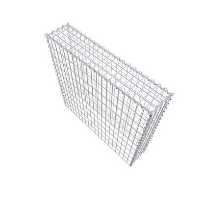 Gabbione aggiuntivo tipo 3 100 cm x 100 cm x 20 cm (L x H x P), dimensione maglia 5 cm x 10 cm, a spirale