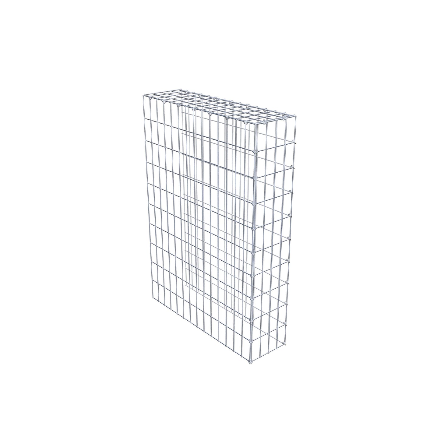 Gavión complementario de tipo 4 100 cm x 70 cm x 20 cm (L x A x P), malla 5 cm x 10 cm, anillo en C
