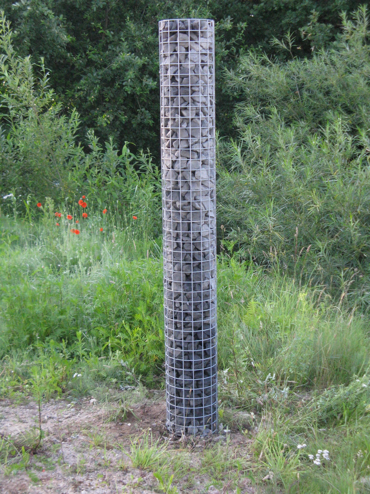 Colonne de gabion diamètre 27 cm MW 5 x 5 cm rond