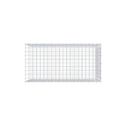 Gavión acoplable tipo 2 100 cm x 50 cm x 50 cm (L x A x P), malla 5 cm x 5 cm, anillo en C