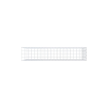 Gabião Tipo 2 200 cm x 100 cm x 40 cm (C x A x P), malhagem 10 cm x 10 cm, anel C