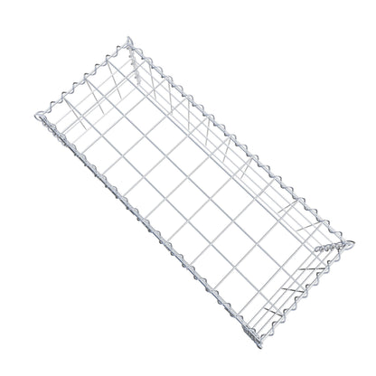 Anbaugabione Typ 3 100 cm x 30 cm x 40 cm (L x H x T), Maschenweite 10 cm x 10 cm, Spirale