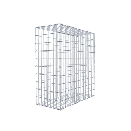Gabion 100 cm x 90 cm x 40 cm (L x H x D), maskestørrelse 5 cm x 10 cm, C-ring