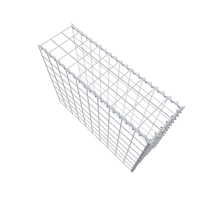 Gabião Tipo 4 100 cm x 80 cm x 30 cm (C x A x P), malhagem 10 cm x 10 cm, espiral
