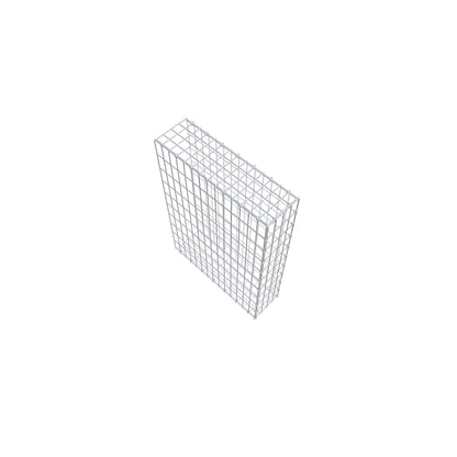 Gabião Tipo 2 100 cm x 70 cm x 20 cm, malhagem 5 cm x 10 cm, anel C