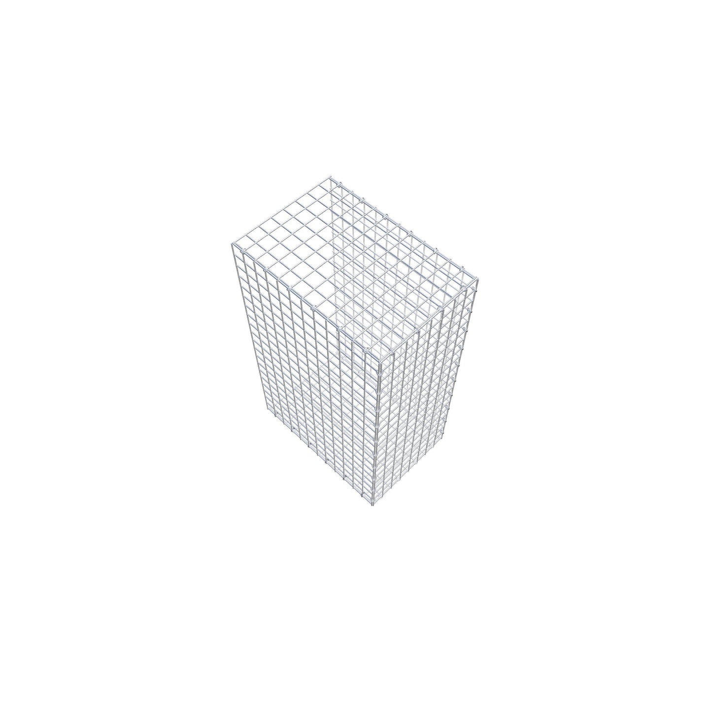 Fourche rapportée type 2 100 cm x 60 cm x 40 cm (L x H x P), mailles 5 cm x 5 cm, anneau C