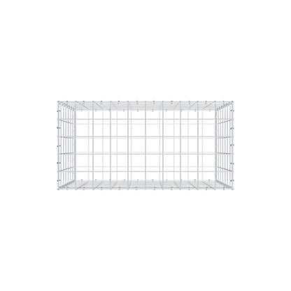 Gabião 100 cm x 70 cm x 50 cm (C x A x P), malhagem 10 cm x 10 cm, anel C