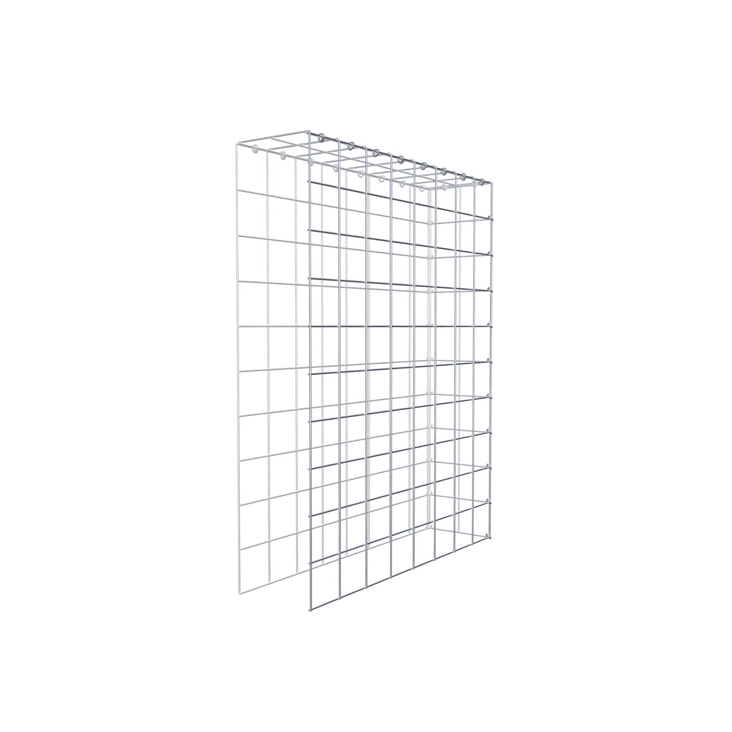 Fourche rapportée type 4 100 cm x 80 cm x 20 cm (L x H x P), mailles 10 cm x 10 cm, anneau C