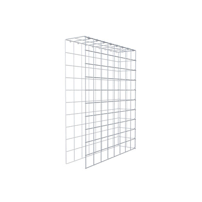 Fourche rapportée type 4 100 cm x 80 cm x 20 cm (L x H x P), mailles 10 cm x 10 cm, anneau C