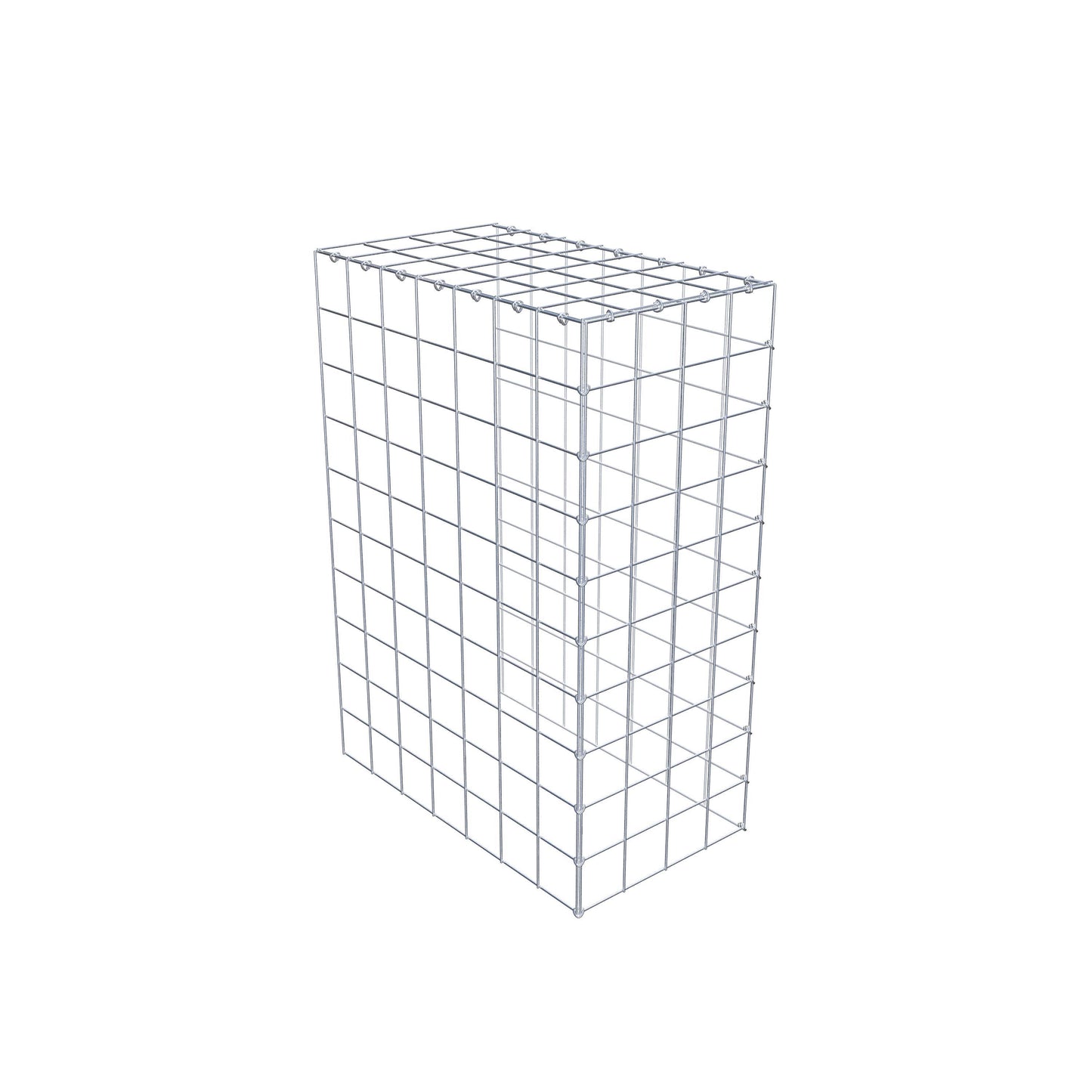 Anbaugabione Typ 4 100 cm x 70 cm x 40 cm (L x H x T), Maschenweite 10 cm x 10 cm, C-Ring