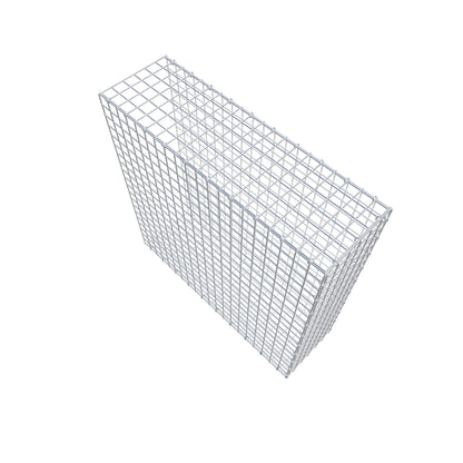 Gabbione aggiuntivo tipo 2 100 cm x 100 cm x 30 cm (L x A x P), maglia 5 cm x 5 cm, anello a C
