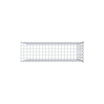 Anbaugabione Typ 4 100 cm x 80 cm x 30 cm (L x H x T), Maschenweite 5 cm x 10 cm, Spirale