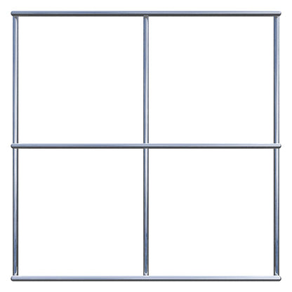Dekorativt gitter / espalier (inklusive monteringsmateriale) maskestørrelse 10 x 10 cm