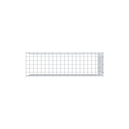 Anbaugabione Typ 4 100 cm x 50 cm x 30 cm (L x H x T), Maschenweite 5 cm x 5 cm, C-Ring
