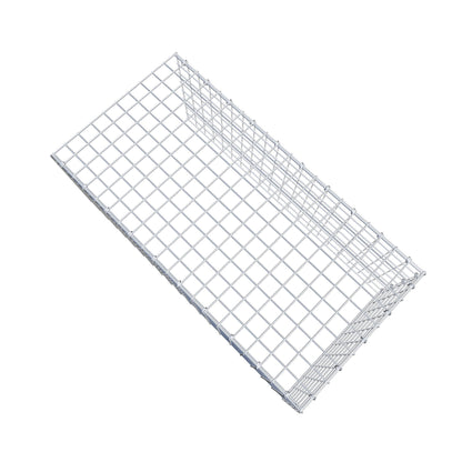 Gabião Tipo 4 100 cm x 40 cm x 50 cm (C x A x P), malhagem 5 cm x 5 cm, anel C