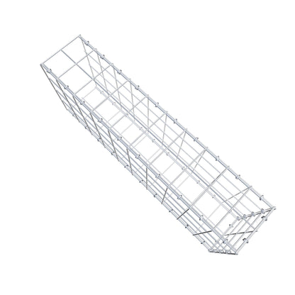 Anbaugabione Typ 2 100 cm x 40 cm x 20 cm (L x H x T), Maschenweite 10 cm x 10 cm, C-Ring