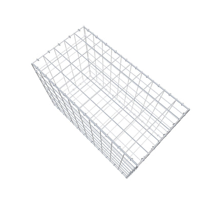 Gabião 100 cm x 70 cm x 50 cm (C x A x P), malhagem 10 cm x 10 cm, anel C