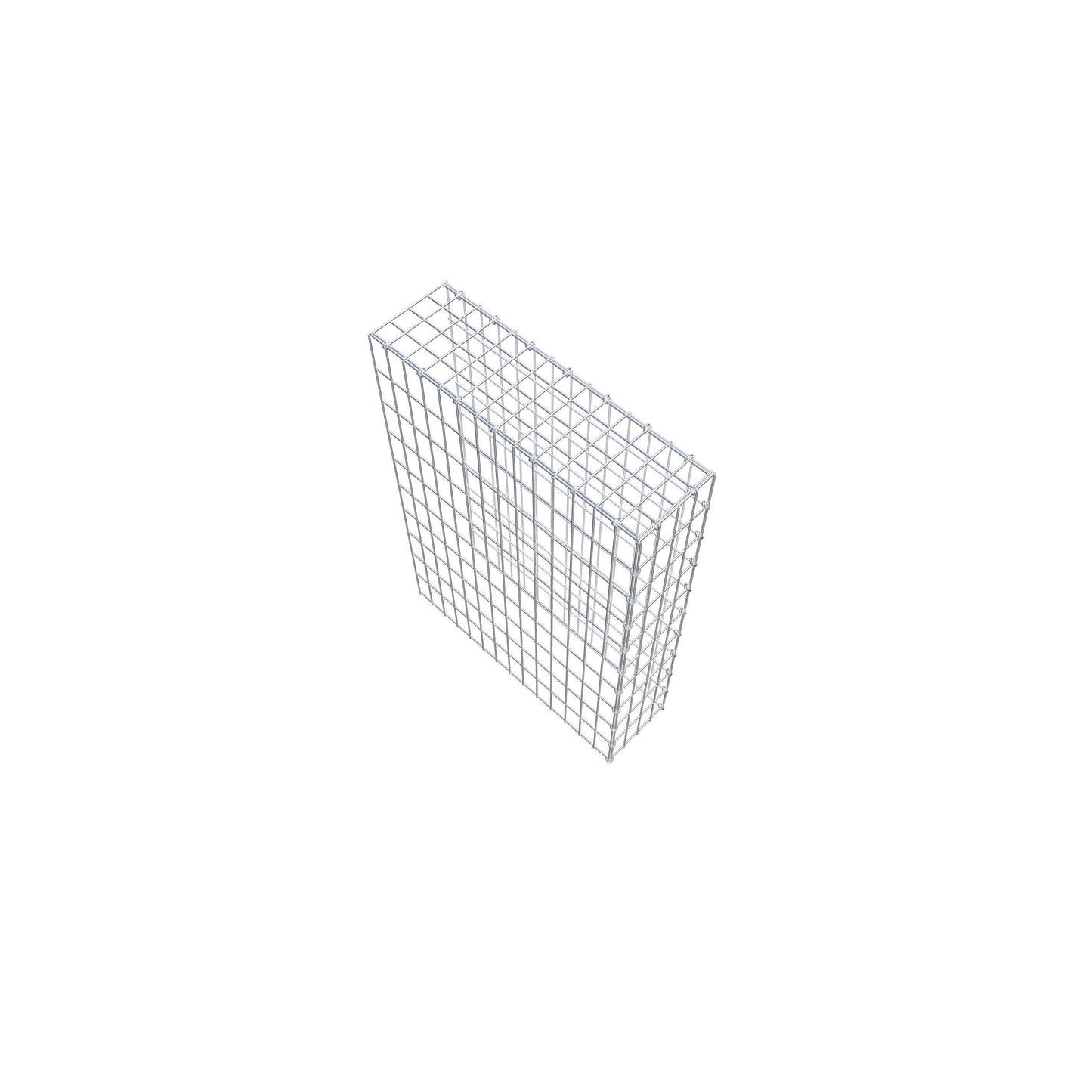 Gavión complementario de tipo 4 100 cm x 70 cm x 20 cm (L x A x P), malla 5 cm x 10 cm, anillo en C