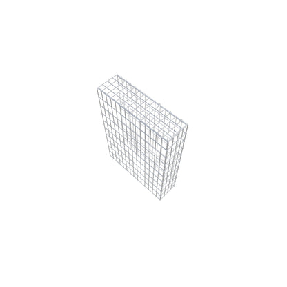 Gavión complementario de tipo 4 100 cm x 70 cm x 20 cm (L x A x P), malla 5 cm x 10 cm, anillo en C