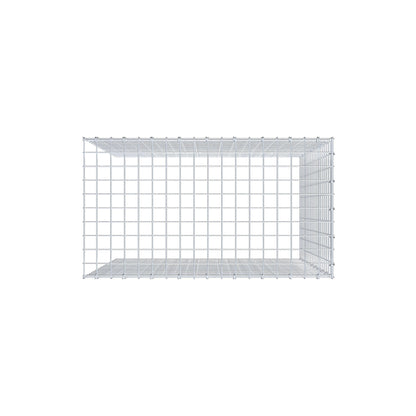 Anbaugabione Typ 4 100 cm x 90 cm x 50 cm (L x H x T), Maschenweite 5 cm x 5 cm, C-Ring