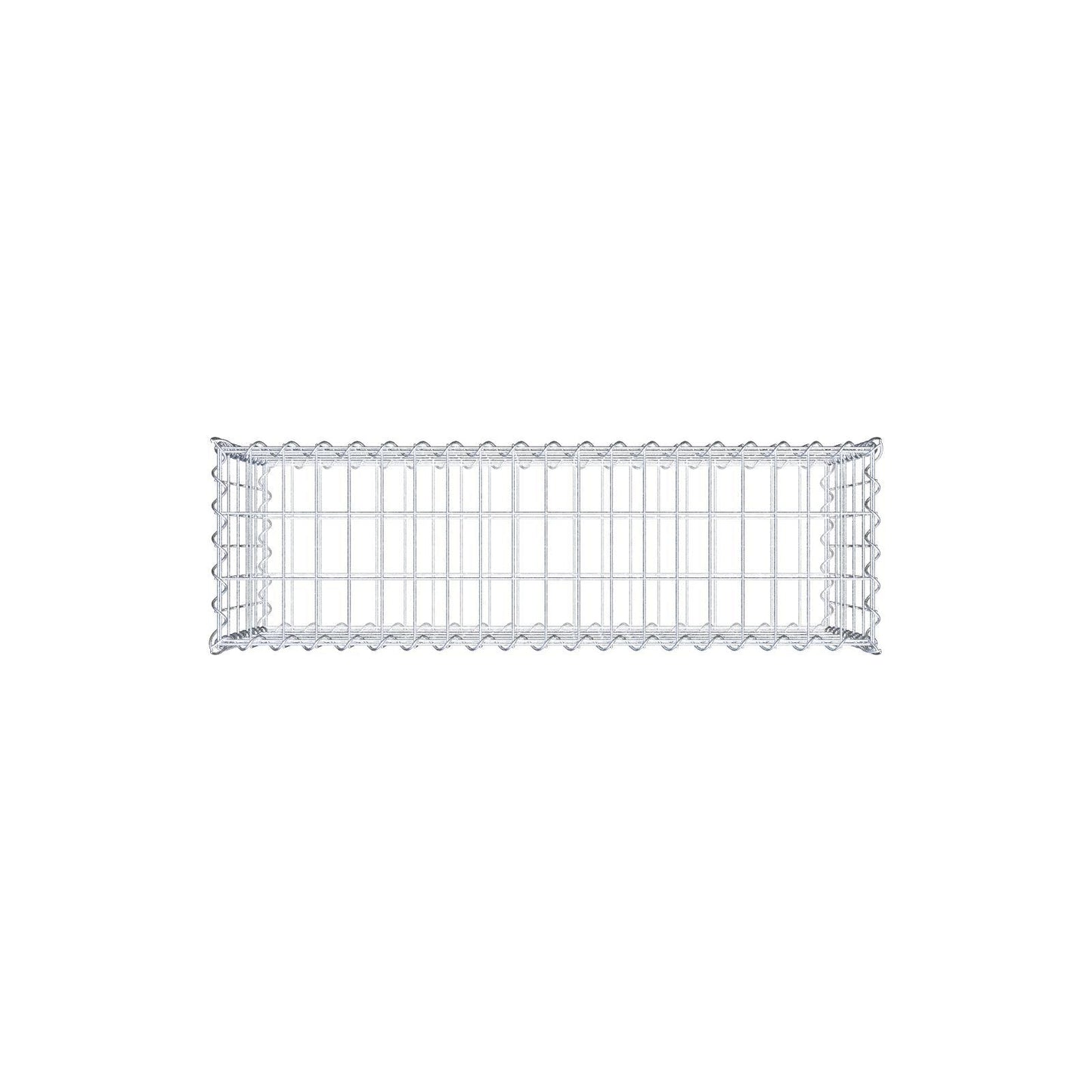 Set économique 3x gabions 100 cm x 50 cm x 30 cm (L x H x P), mailles 5 cm x 10 cm, spirale