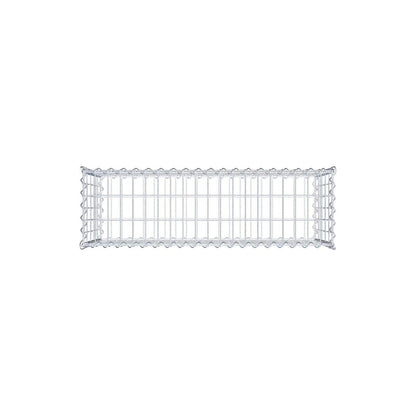 Set économique 3x gabions 100 cm x 50 cm x 30 cm (L x H x P), mailles 5 cm x 10 cm, spirale