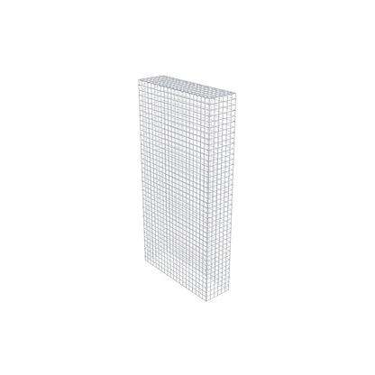 Mounted gabion type 3 200 cm x 100 cm x 30 cm (L x H x D), mesh size 5 cm x 5 cm, C-ring