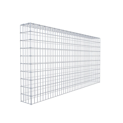 Gabião Tipo 3 200 cm x 100 cm x 20 cm (C x A x P), malhagem 5 cm x 10 cm, anel C