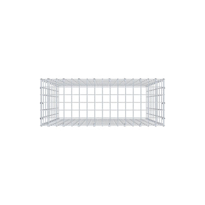 Gavión complementario de tipo 3 100 cm x 80 cm x 30 cm (L x A x P), malla 5 cm x 10 cm, anillo en C