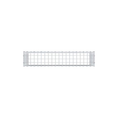 Gabião Tipo 3 100 cm x 50 cm x 20 cm (C x A x P), malhagem 5 cm x 5 cm, anel C