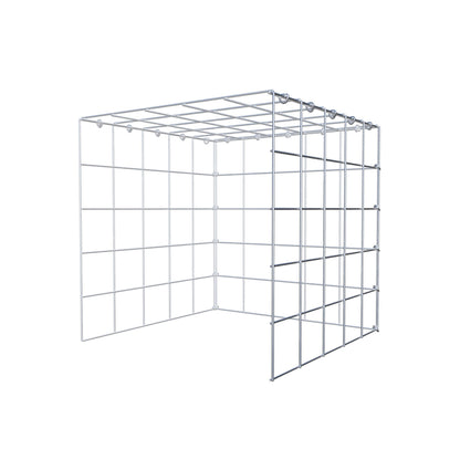 Monteret gabion type 4 50 cm x 50 cm x 50 cm (L x H x D), maskestørrelse 10 cm x 10 cm, C-ring