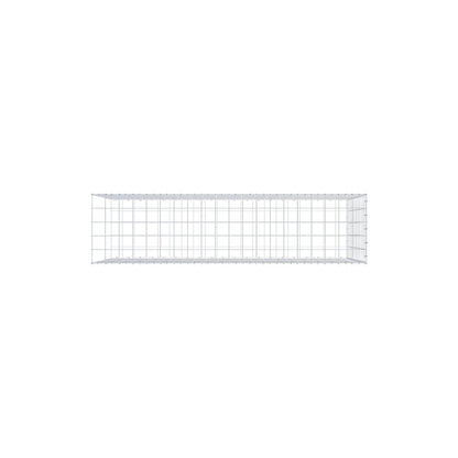 Fourche rapportée type 2 200 cm x 100 cm x 50 cm (L x H x P), mailles 10 cm x 10 cm, anneau en C