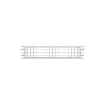 Fourche rapportée type 3 100 cm x 90 cm x 20 cm (L x H x P), mailles 5 cm x 10 cm, anneau C
