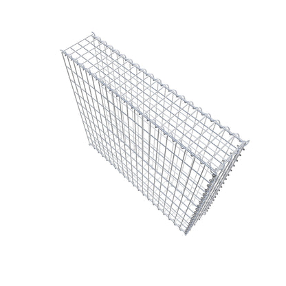 Gabbione aggiuntivo tipo 2 100 cm x 90 cm x 20 cm (L x H x P), dimensione maglia 5 cm x 10 cm, a spirale