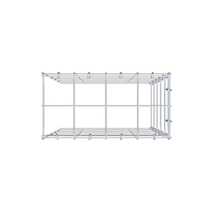 Pile aggiuntivo tipo 4 50 cm x 40 cm x 20 cm (L x H x P), maglia 10 cm x 10 cm, anello a C