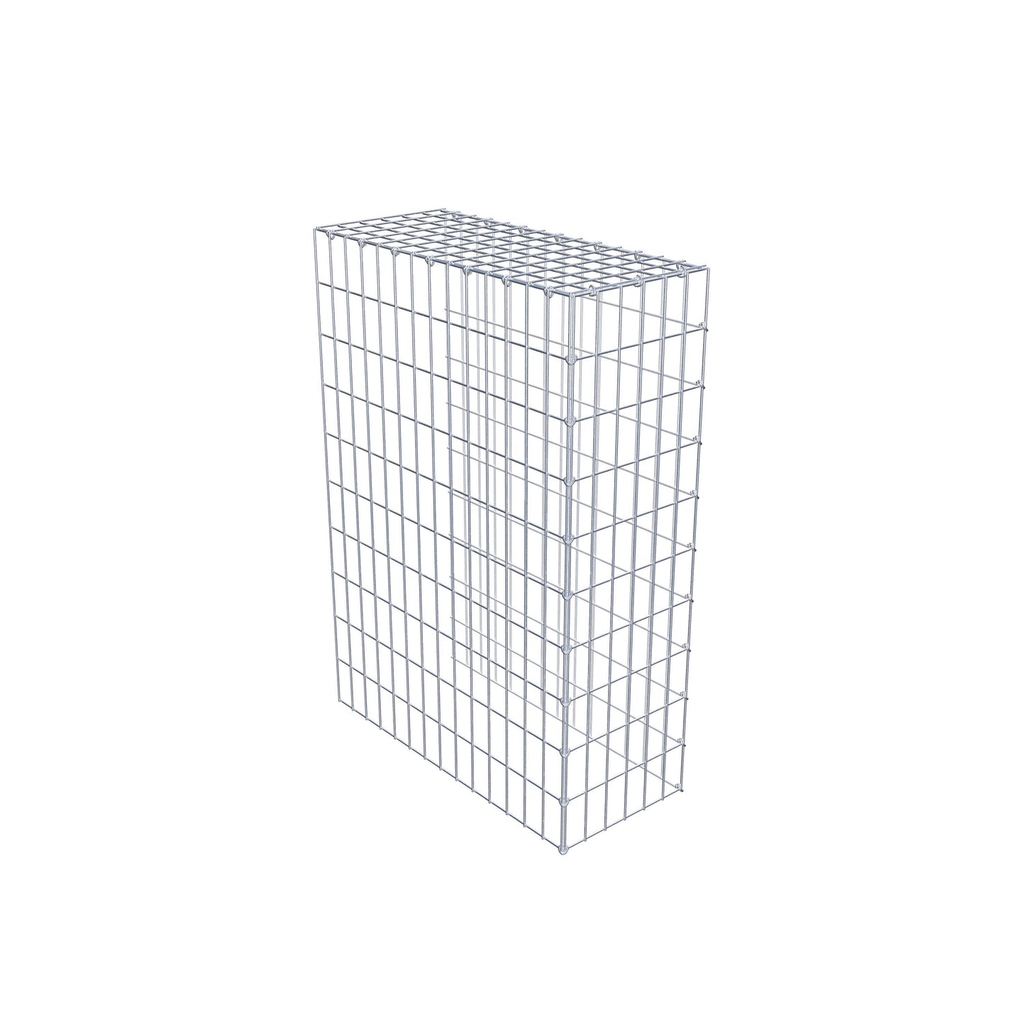 Gabião Tipo 4 100 cm x 70 cm x 30 cm (C x A x P), malhagem 5 cm x 10 cm, anel C