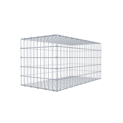 Gabbione 100 cm x 50 cm x 50 cm (L x H x P), maglia 5 cm x 10 cm, anello a C