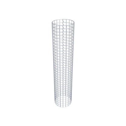 Gabionensäule rund 32 cm Durchmesser, 160 cm Höhe, Maschenweite 5 cm x 5 cm