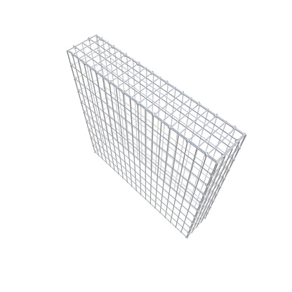 Gabião Tipo 3 100 cm x 100 cm x 20 cm (C x A x P), malhagem 5 cm x 10 cm, anel C