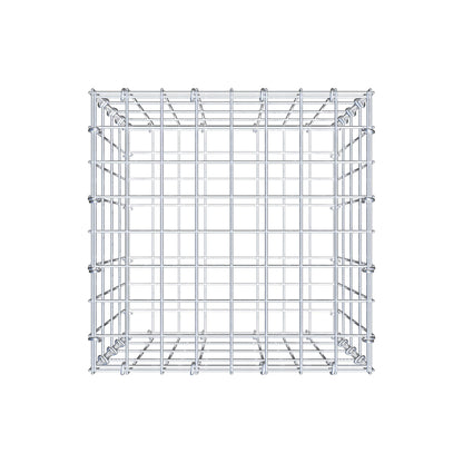 Gabion 40 cm x 40 cm x 40 cm (L x H x D), maskestørrelse 5 cm x 10 cm, C-ring