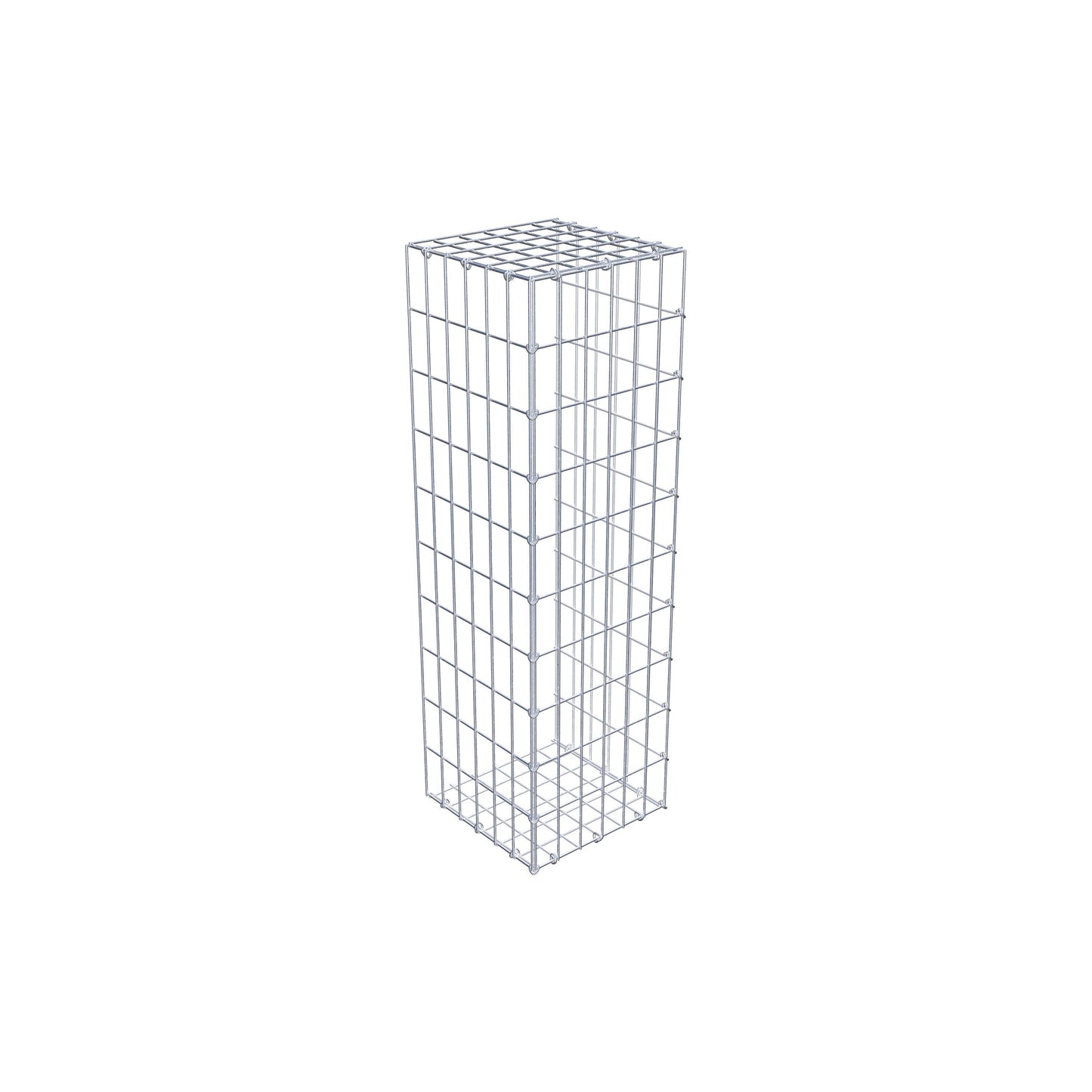 Gavión complementario tipo 2 100 cm x 30 cm x 30 cm, malla 5 cm x 10 cm, anillo en C
