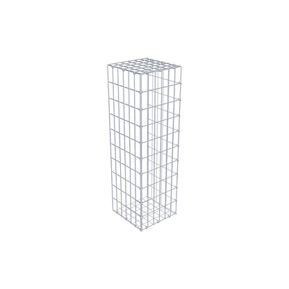 Gavión complementario tipo 2 100 cm x 30 cm x 30 cm, malla 5 cm x 10 cm, anillo en C