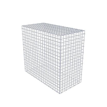 Gabbione 100 cm x 90 cm x 50 cm (L x H x P), maglia 5 x 5 cm, anello a spirale