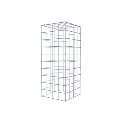 Typ 3 påbyggnadsgabion 100 cm x 40 cm x 40 cm (L x H x D), maskstorlek 10 cm x 10 cm, C-ring