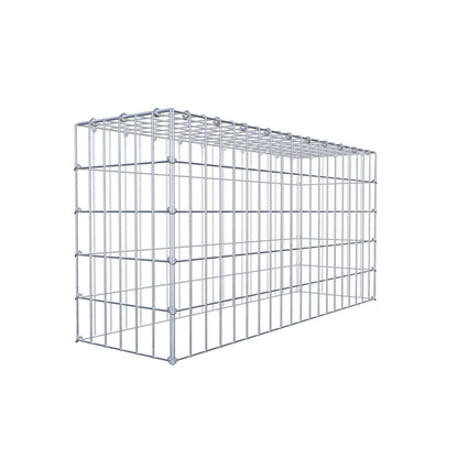 Anbaugabione Typ 3 100 cm x 50 cm x 30 cm (L x H x T), Maschenweite 5 cm x 10 cm, C-Ring